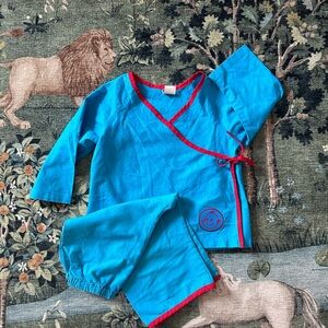 Blue pajama set